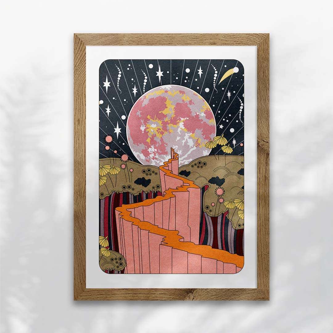 Stargazer art print-9